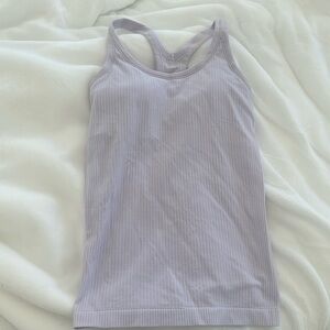 Lululumeon lilac ebb to street ribbed tank top